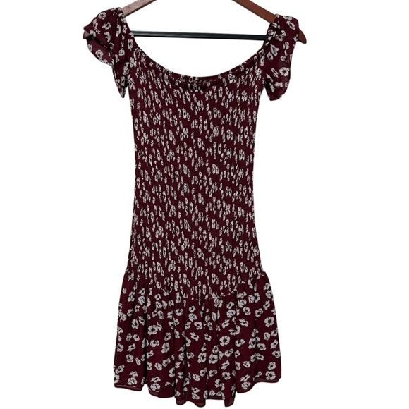 Zara The Rose Off The Shoulder Floral Smocked Dress Women’s XS Boho Western - Picture 2 of 8